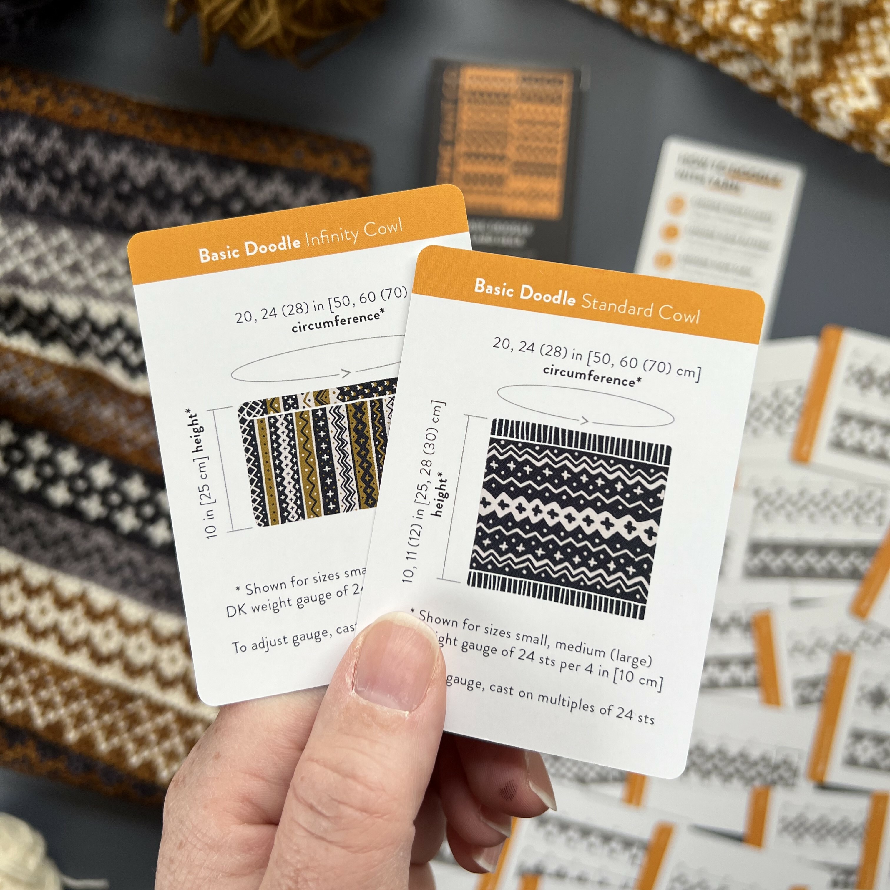 [Pacific Knit] Basic基本配色編織卡牌