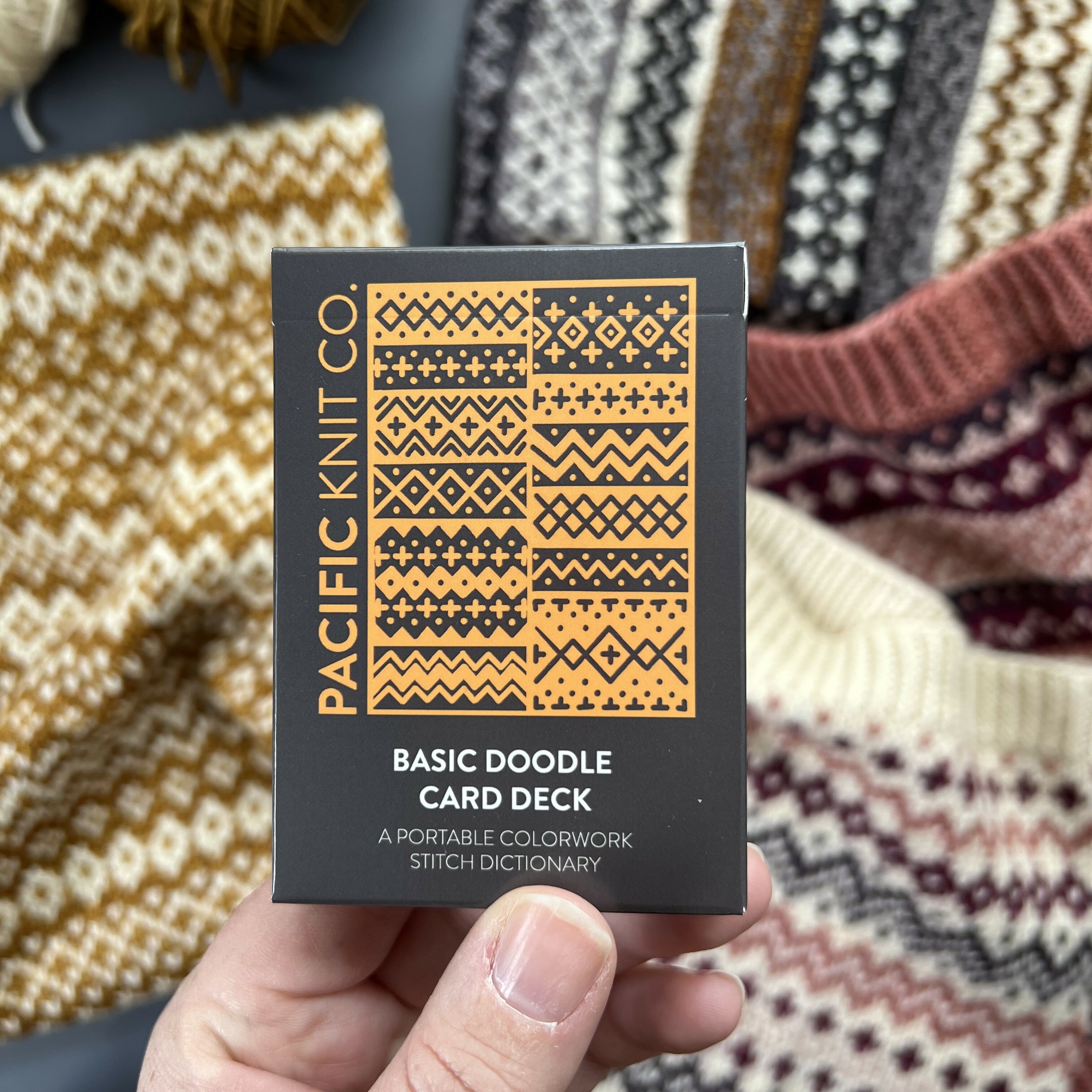 [Pacific Knit] Basic基本配色編織卡牌