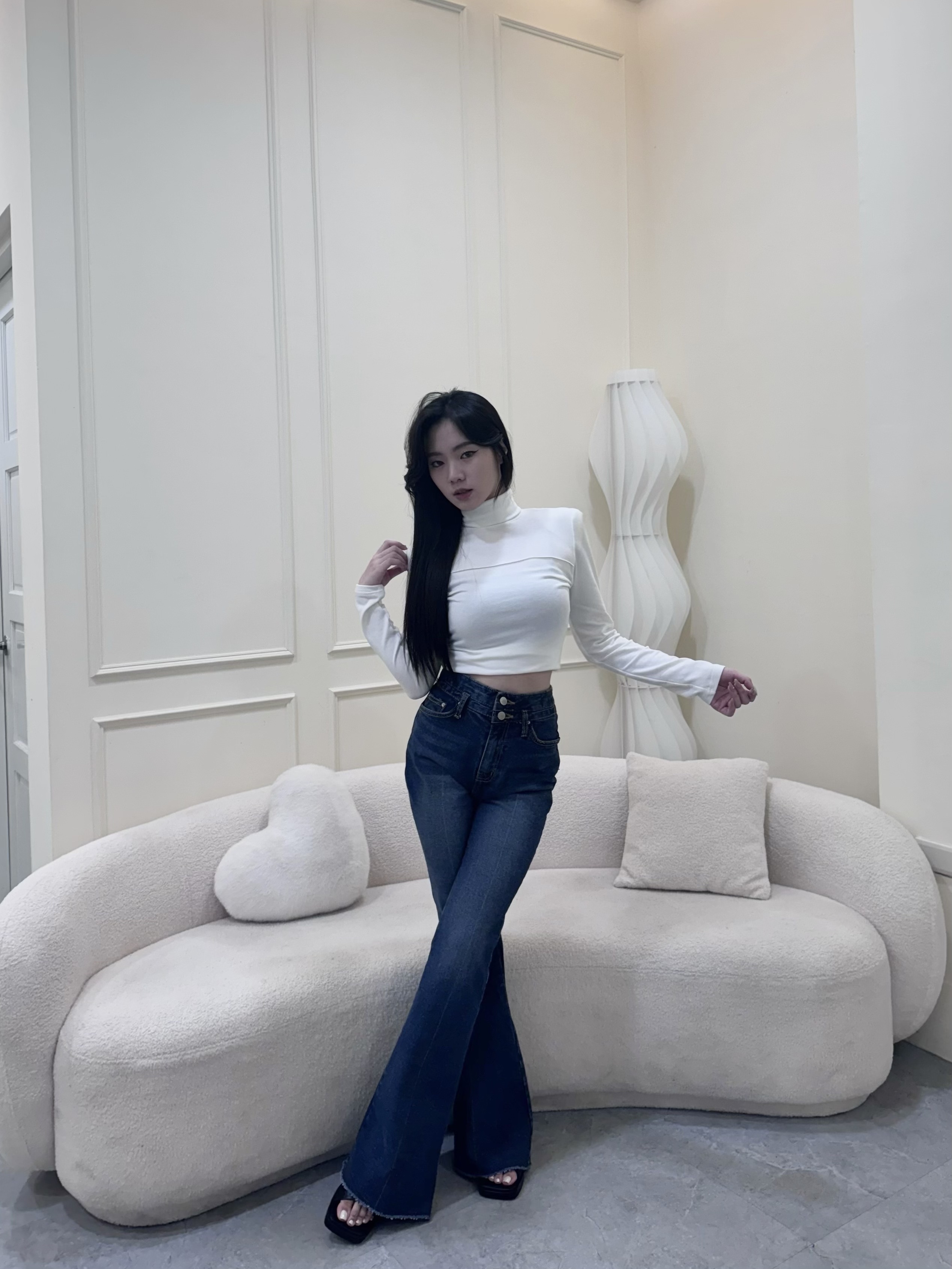 逆天長腿牛仔褲