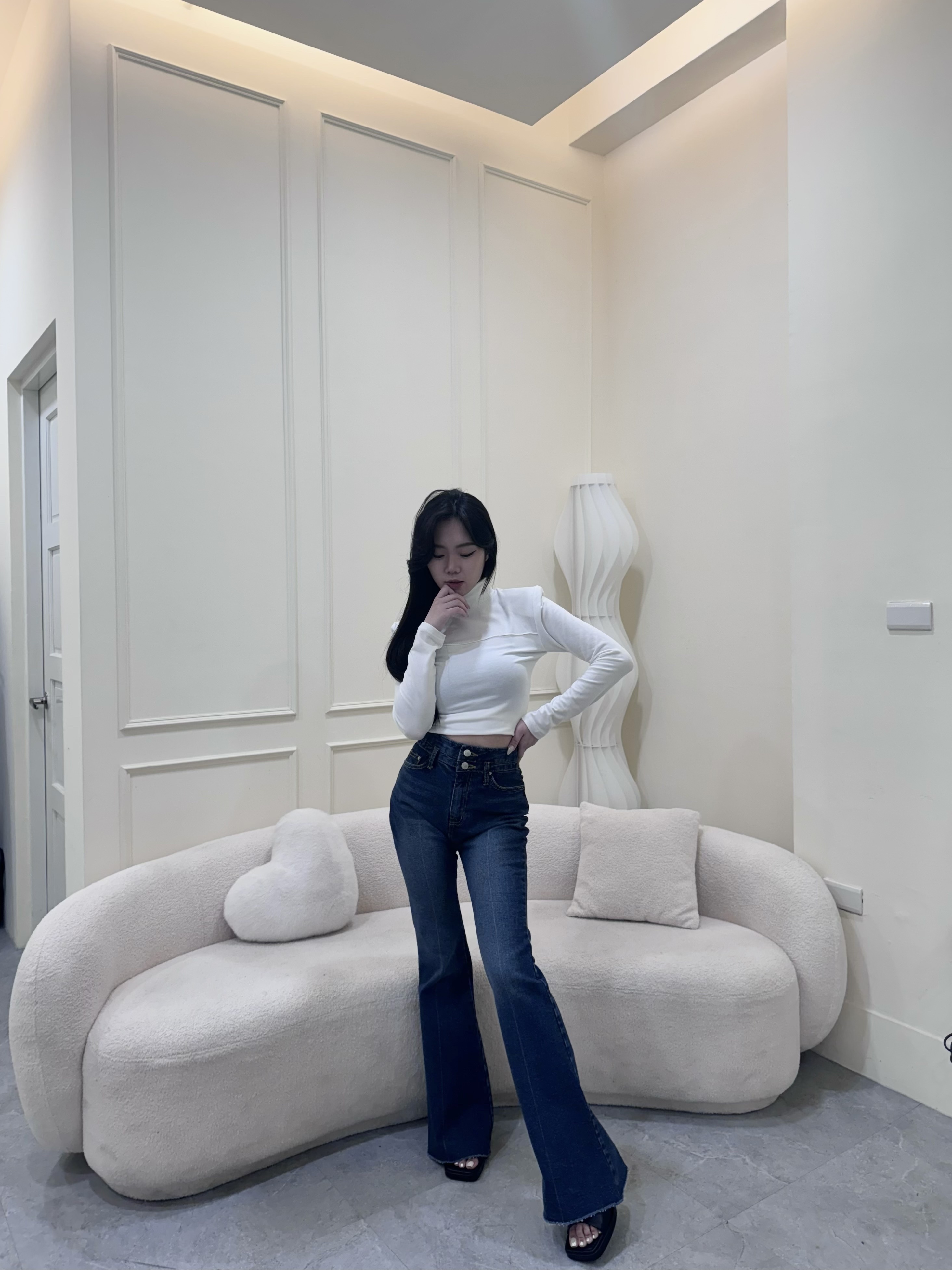 逆天長腿牛仔褲