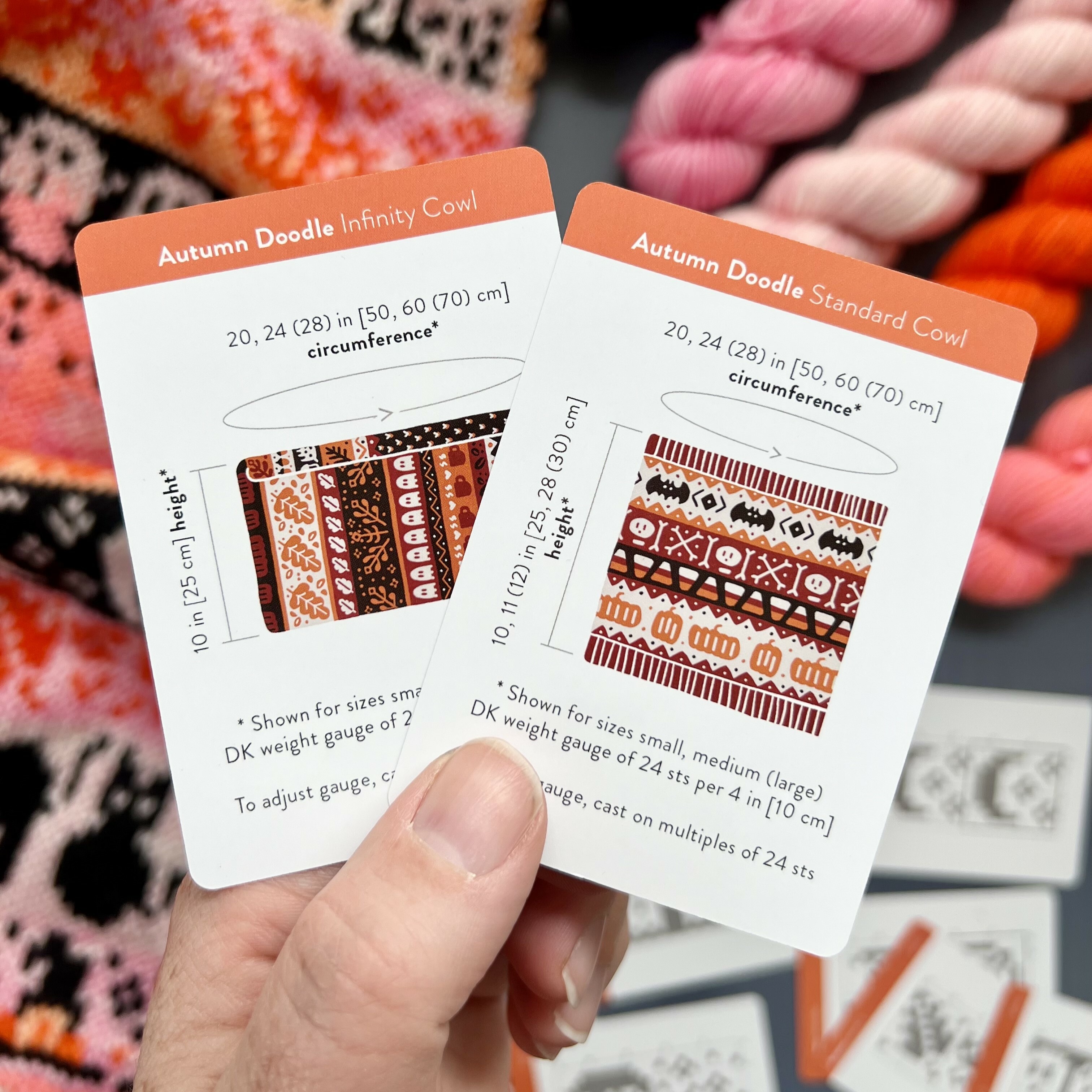 [Pacific Knit] Autumn秋日配色編織卡牌