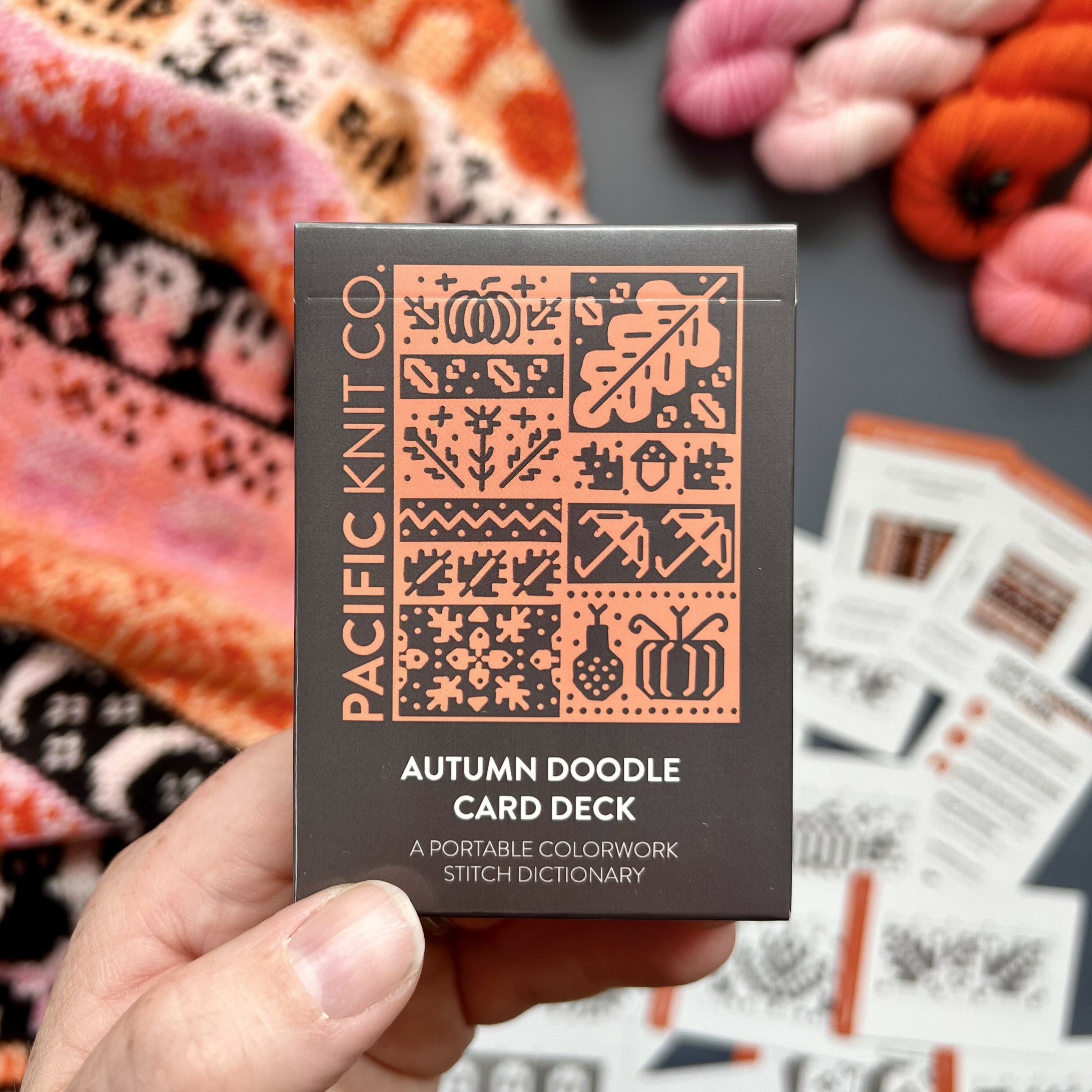 [Pacific Knit] Autumn秋日配色編織卡牌