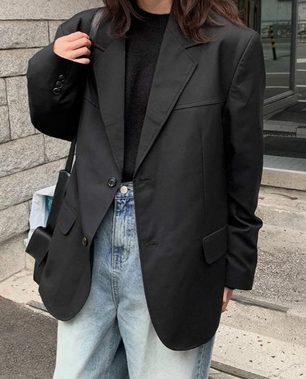 淨色西裝褸 kds-001JK