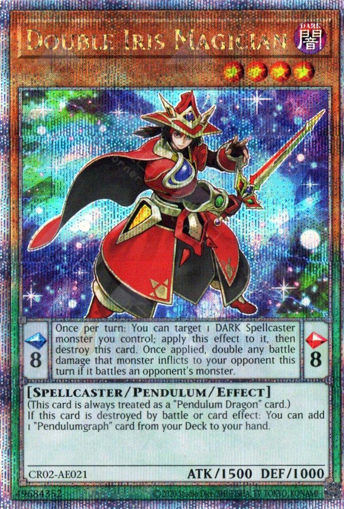 CR02-AE021 Double Iris Magician