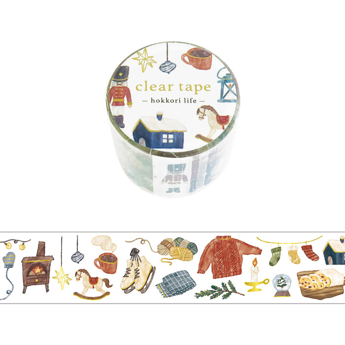 冬季小物 聖誕節 燙金PET膠帶｜日本Mind Wave