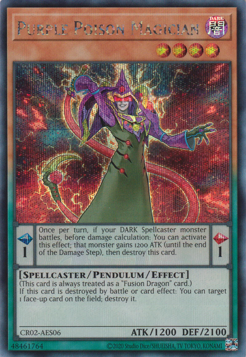 CR02-AES06 Purple Poison Magician (SER)