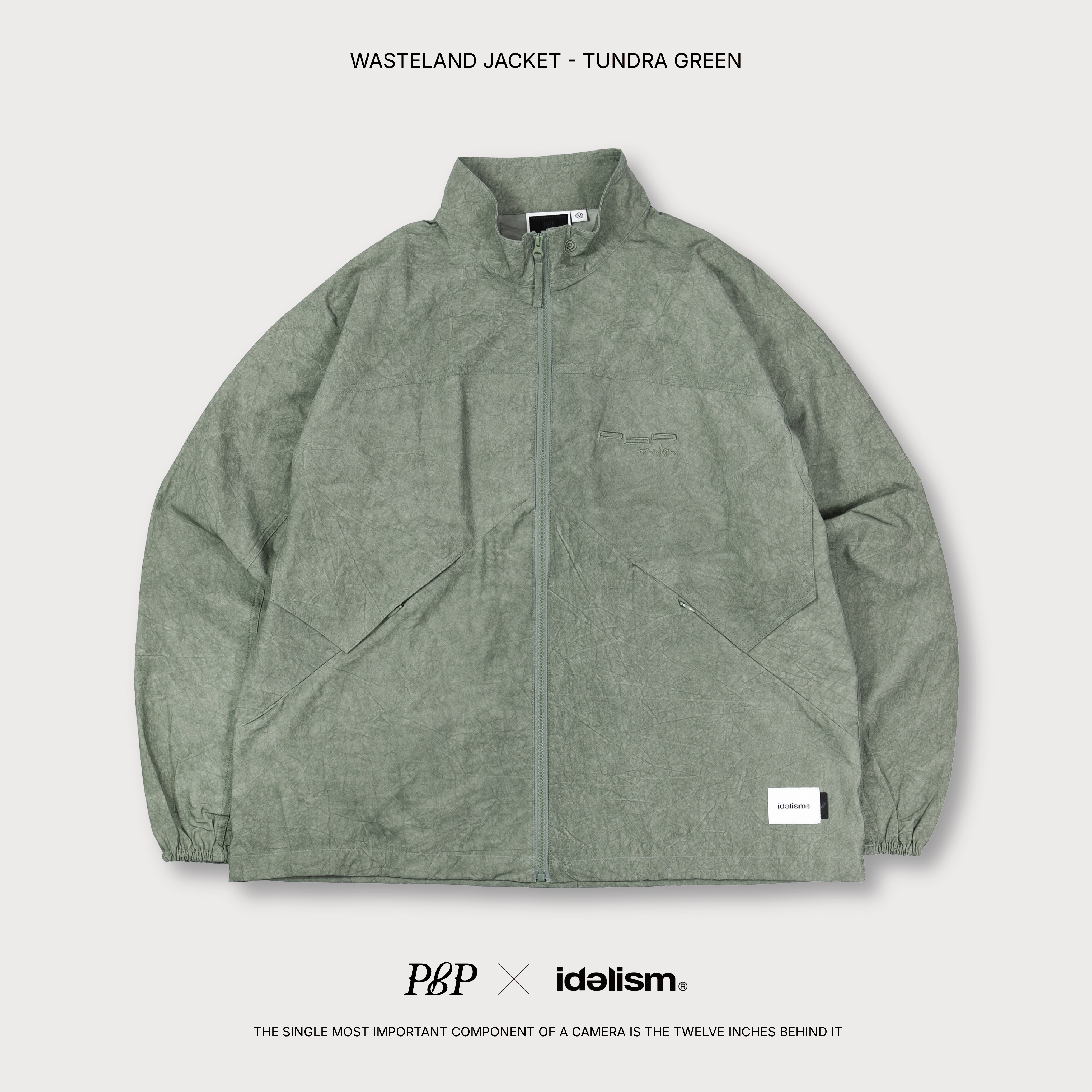 P.B.P X idealism® - WASTELAND JACKET  - TUNDRA GREEN