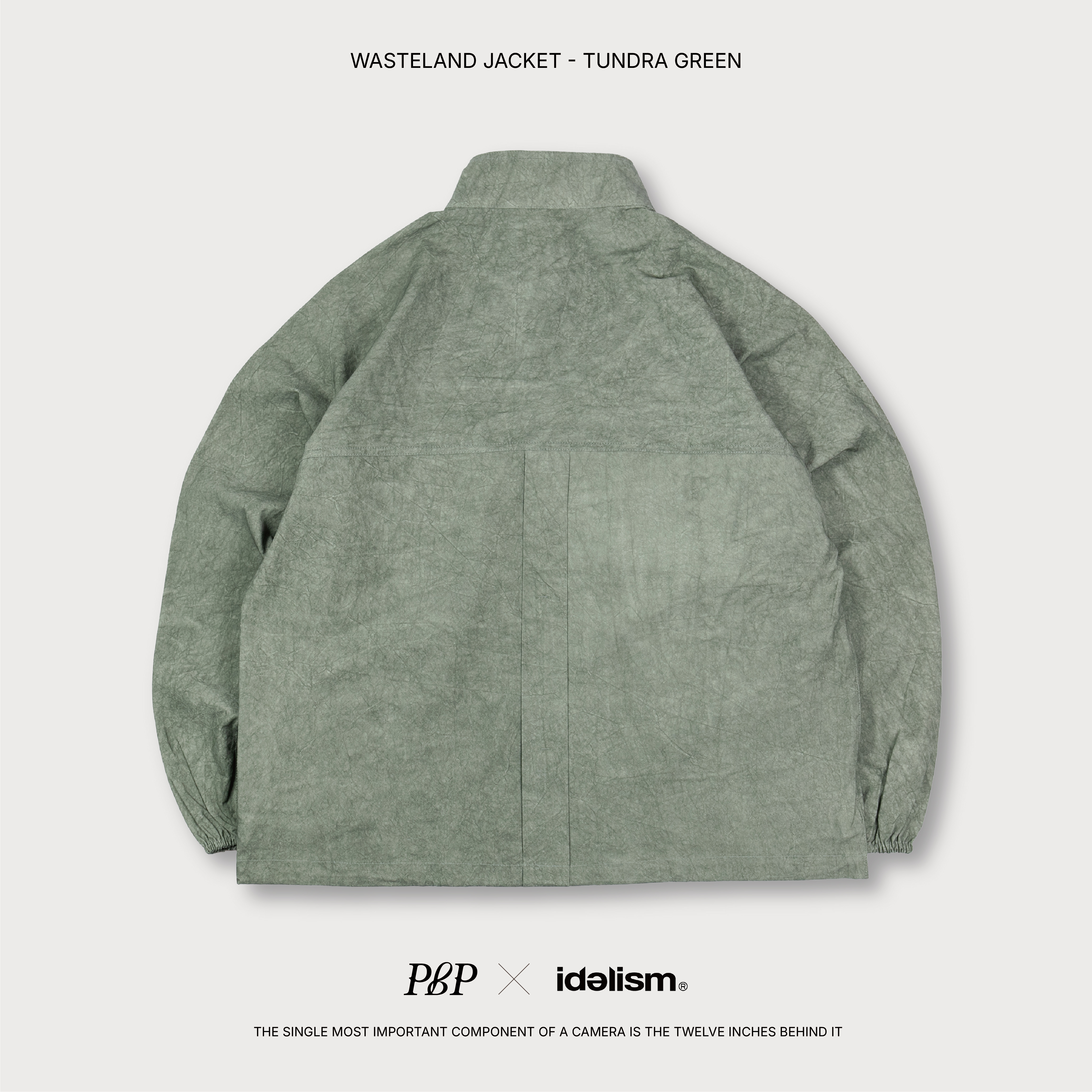 P.B.P X idealism® - WASTELAND JACKET  - TUNDRA GREEN