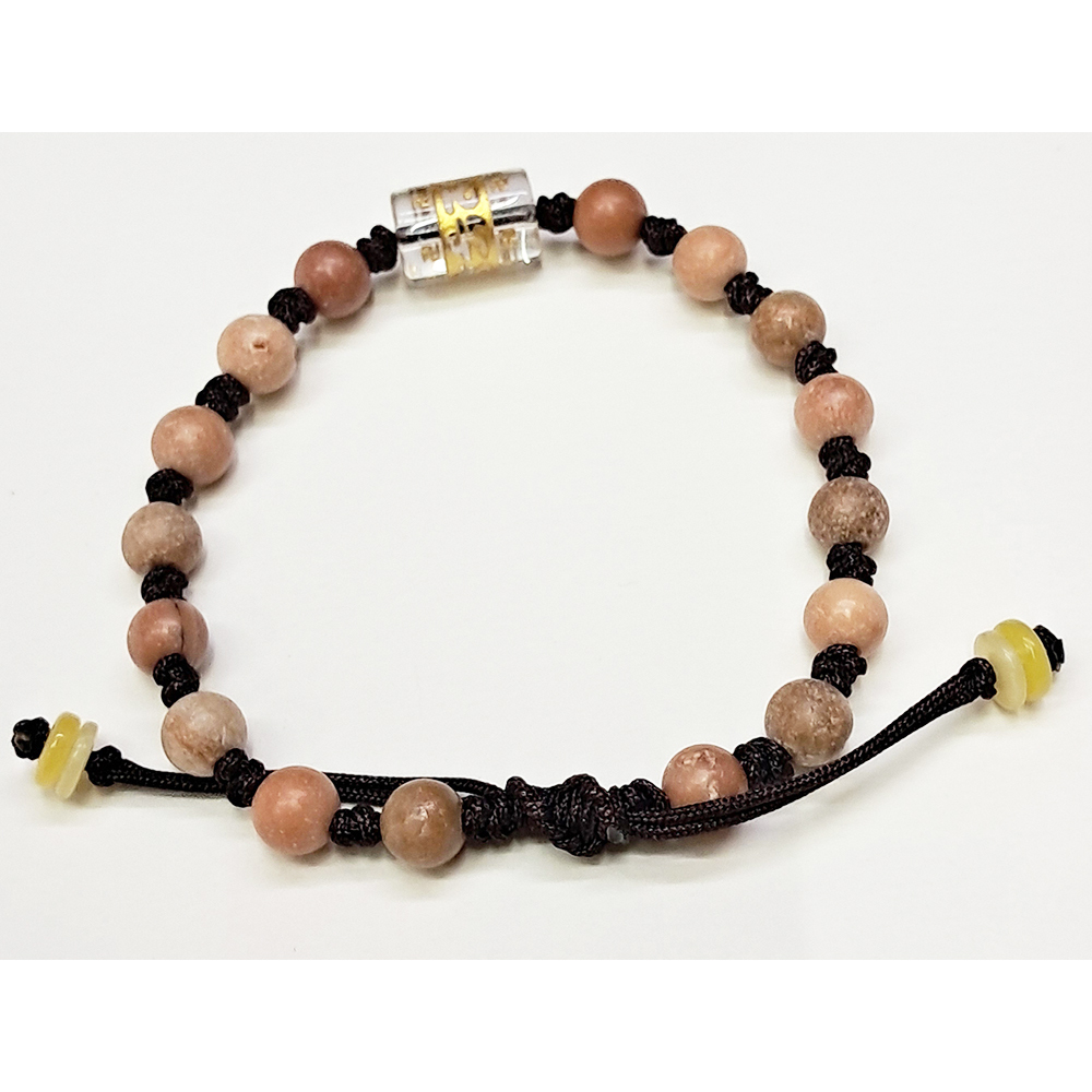 六字真言{水晶}& 龍宮舍利手珠6mm中國結手鍊【十方】153858