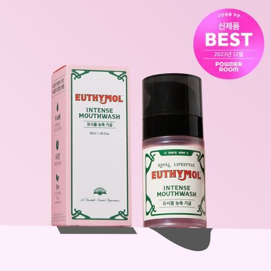 《Olive young連線》EUTHYMOL intense mouthwash 50ml