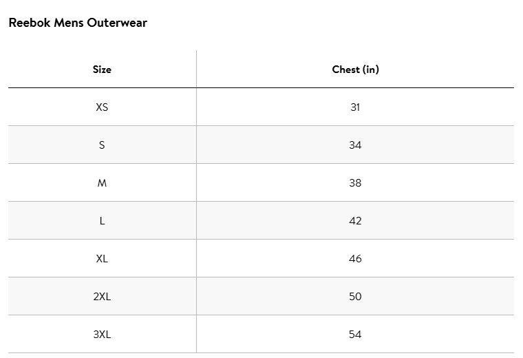 【預購】Reebok G112663 男裝有帽拉鍊外套