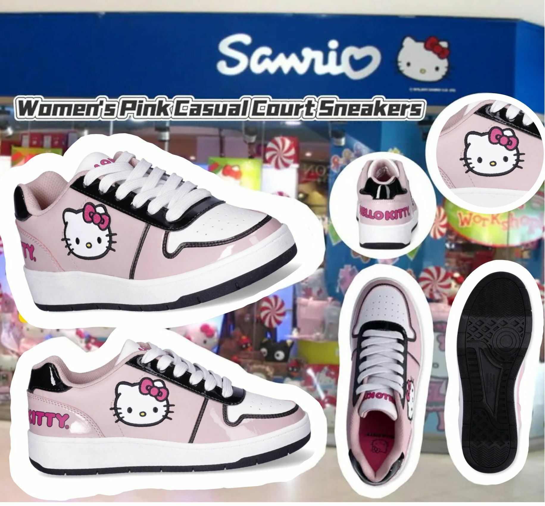 【預購】Hello Kitty by Sanrio G112607 女裝休閒鞋