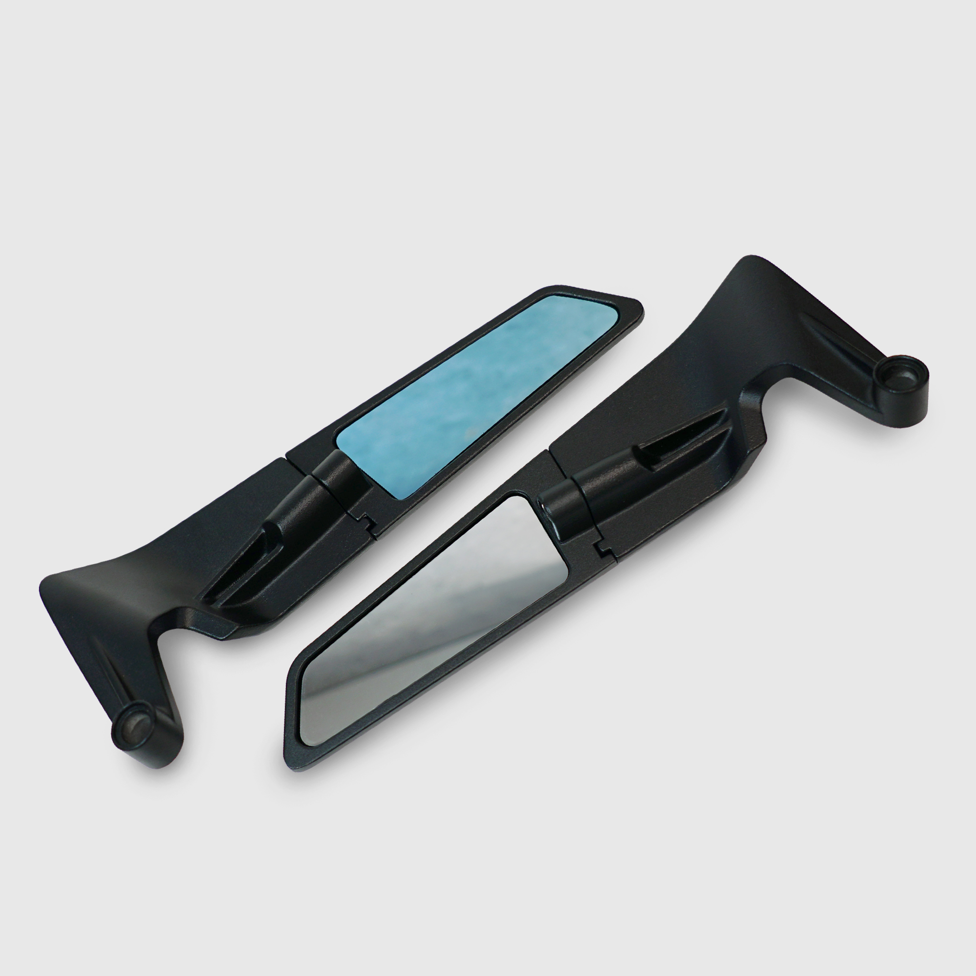 機車通用型配件｜定風翼造型後照鏡