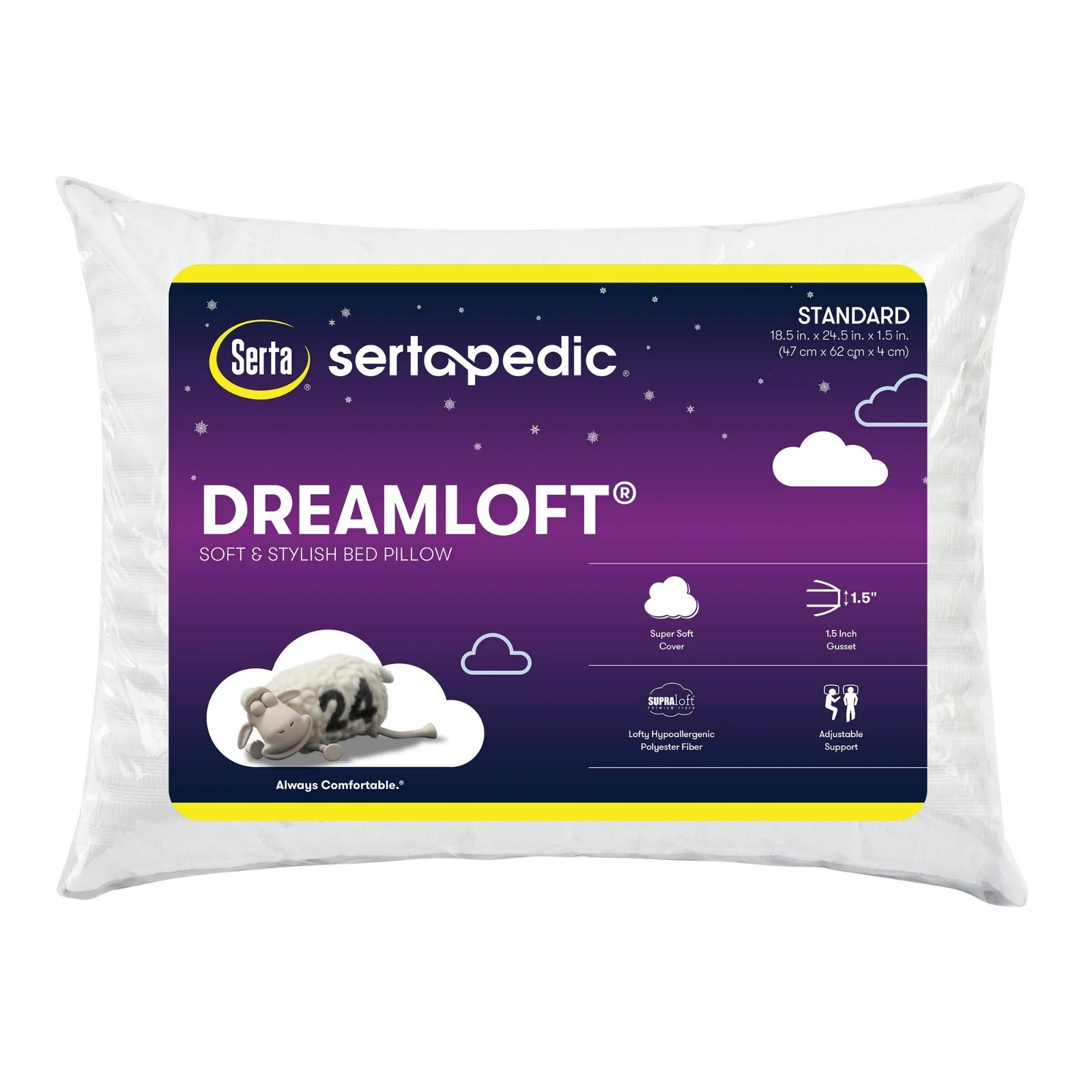【預購】Sertapedic Dreamloft G112612 枕頭