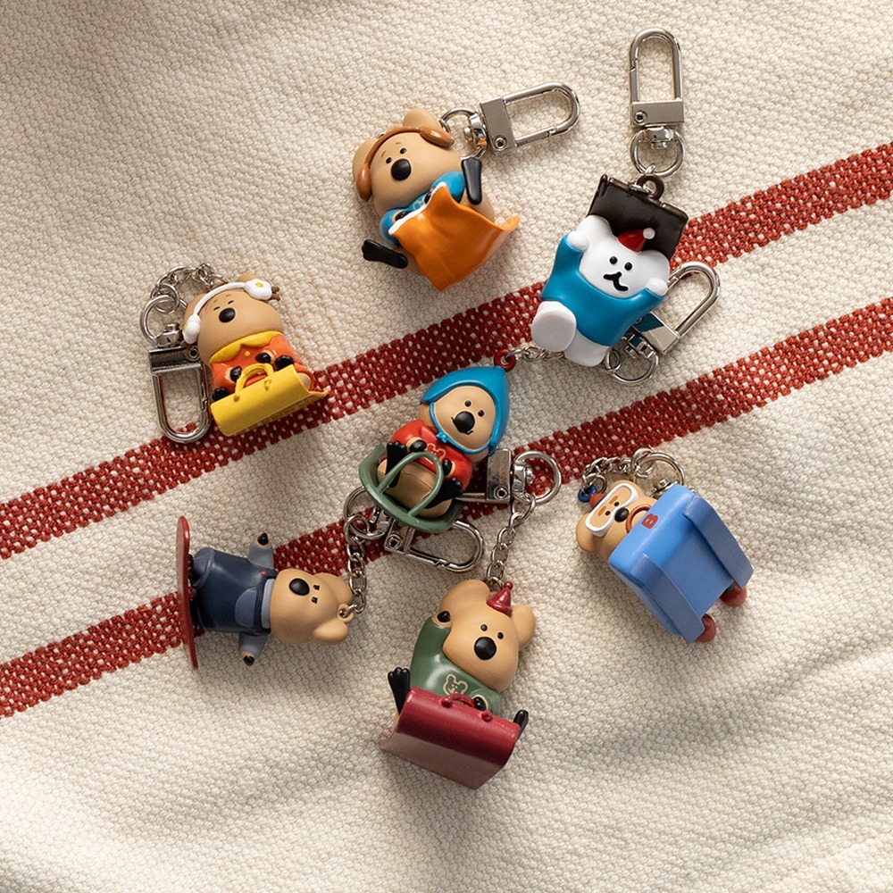 【Dinotaeng】ICE SLEDGING KEYCHAIN 鑰匙圈
