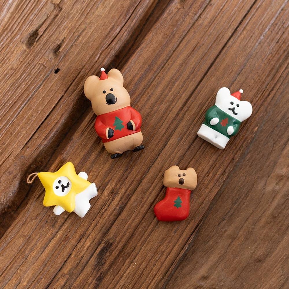 【Dinotaeng】Marshville Holiday Magnet 磁鐵組