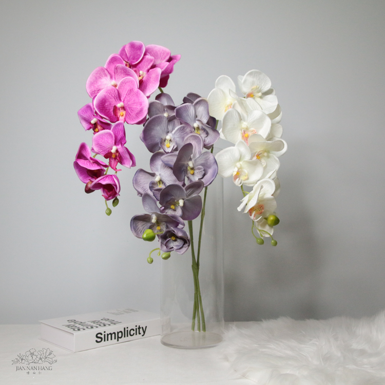 人造花 蝴蝶蘭 3色