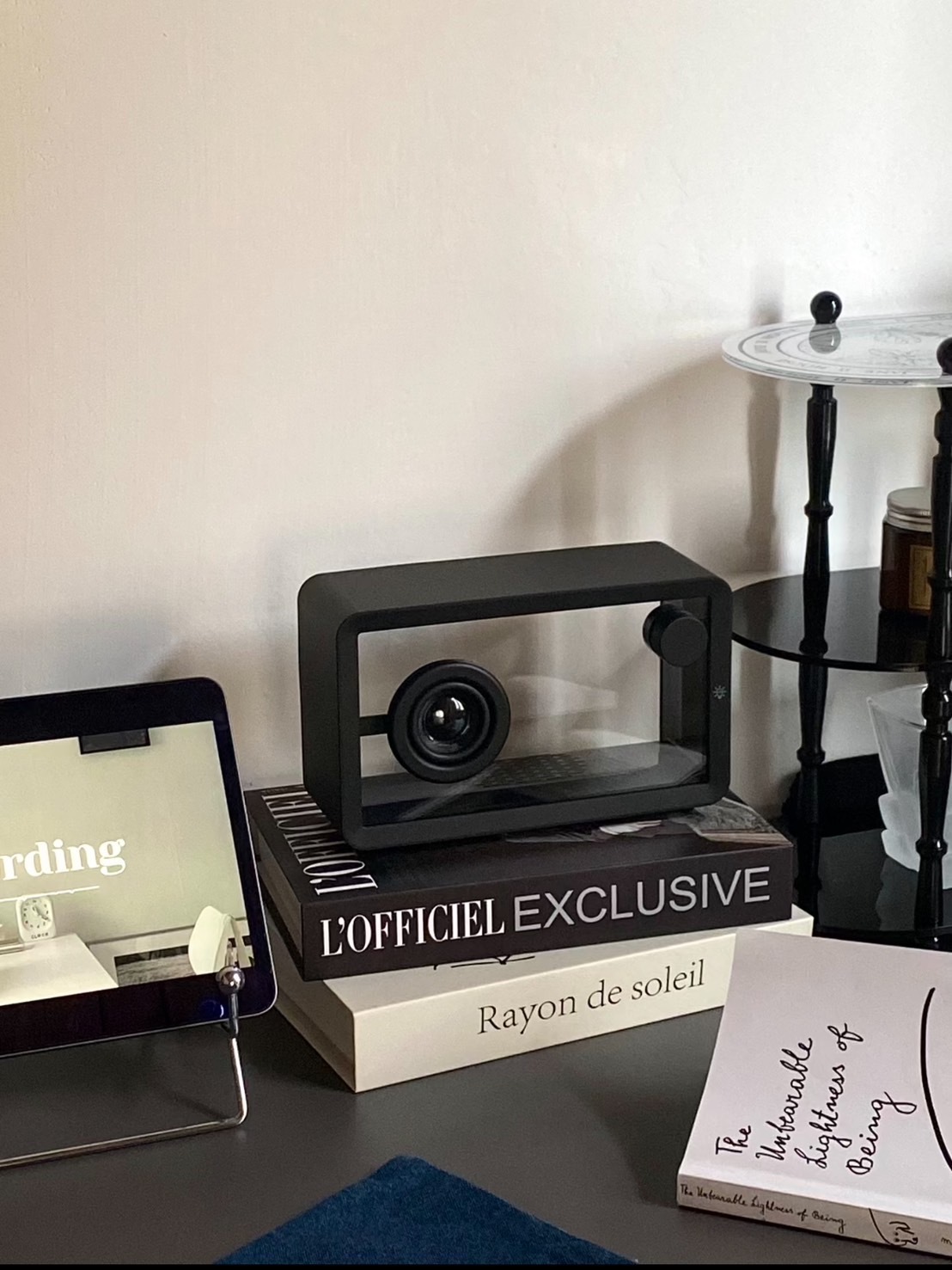 透明藍芽音響 氛圍燈