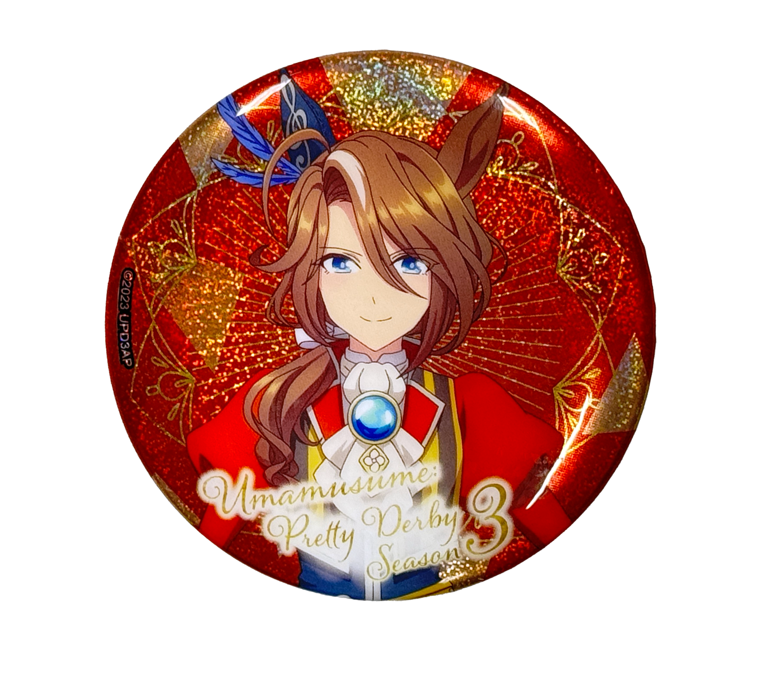 賽馬娘Pretty Derby 58mm幻彩襟章 - 萬籟爭鳴