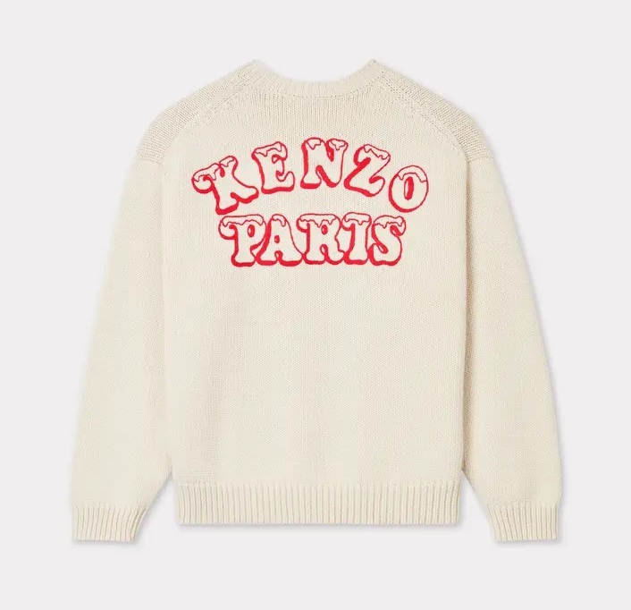 KENZO VERDY MARKET GENDERLESS JUMPER IN WOOL AND COTTON - PRE ORDER ITEM (預訂中)