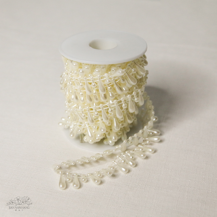 裝飾 串珠 水滴  5米 2色