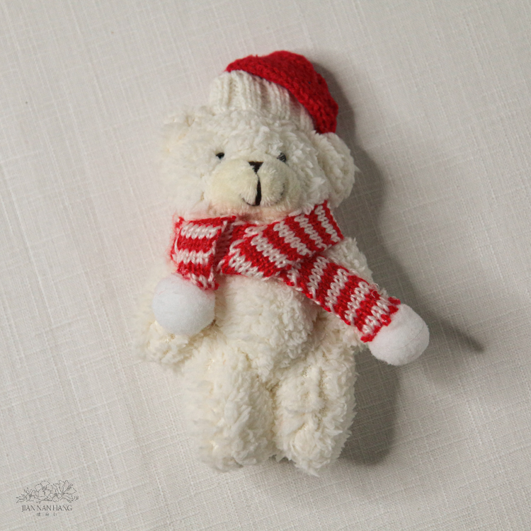 裝飾 聖誕熊娃娃