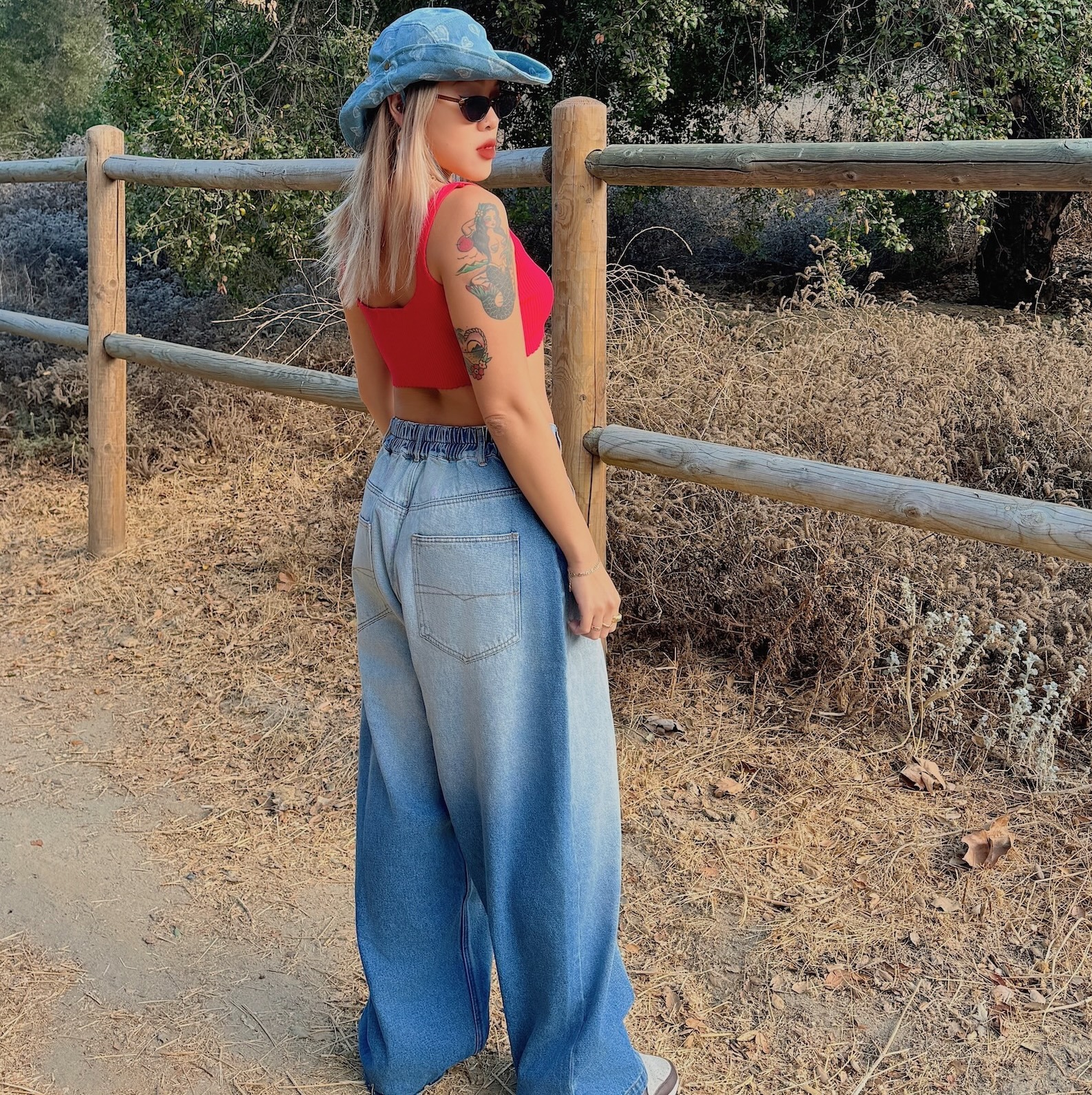 獨家打版👖美式復古水洗大寬褲