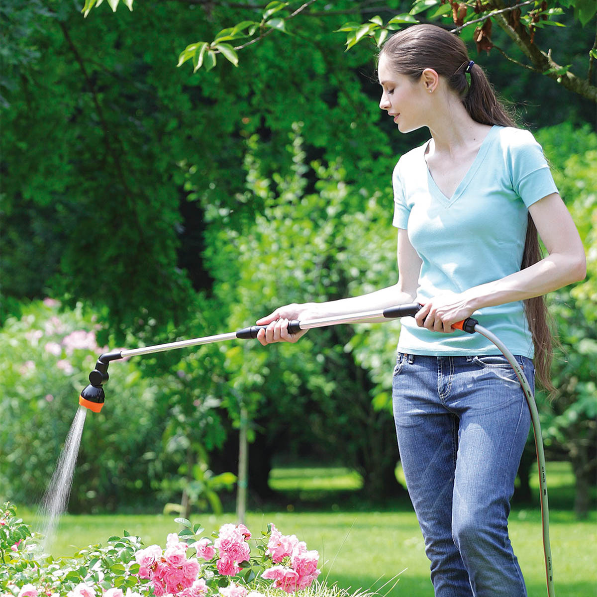 意大利"CLABER" 長柄四功能水槍-[9085]