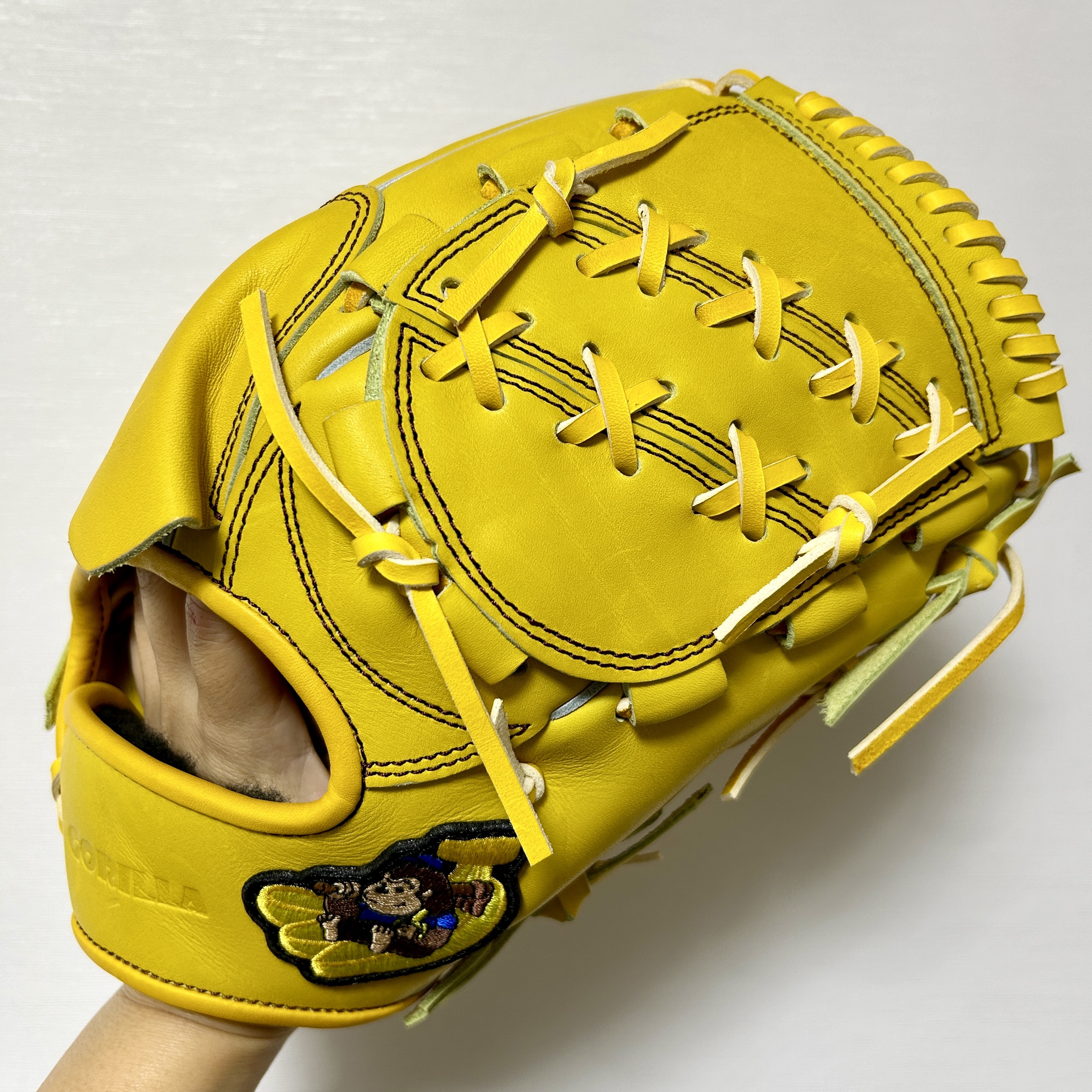 ごりら印の野球道具 猩猩  經典型號 001 標準上肩式 適用 硬式 投手手套