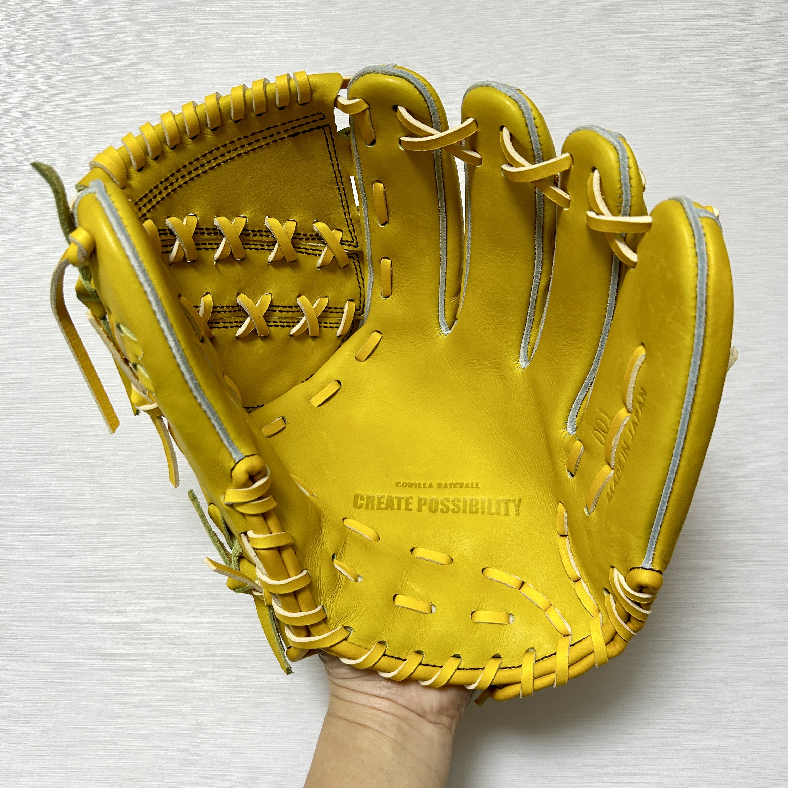 ごりら印の野球道具 猩猩  經典型號 001 標準上肩式 適用 硬式 投手手套