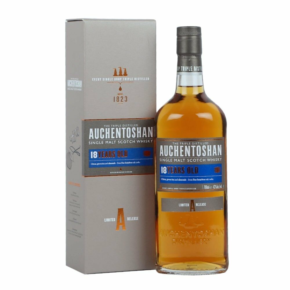歐肯特軒18年單一純麥威士忌 Auchentoshan 18 Years Single Malt Whisky