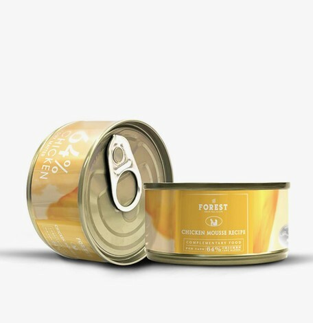 Forest 升級 貓罐系列 64％ 雞肉醬 '零食罐' 80g (原箱24罐)
