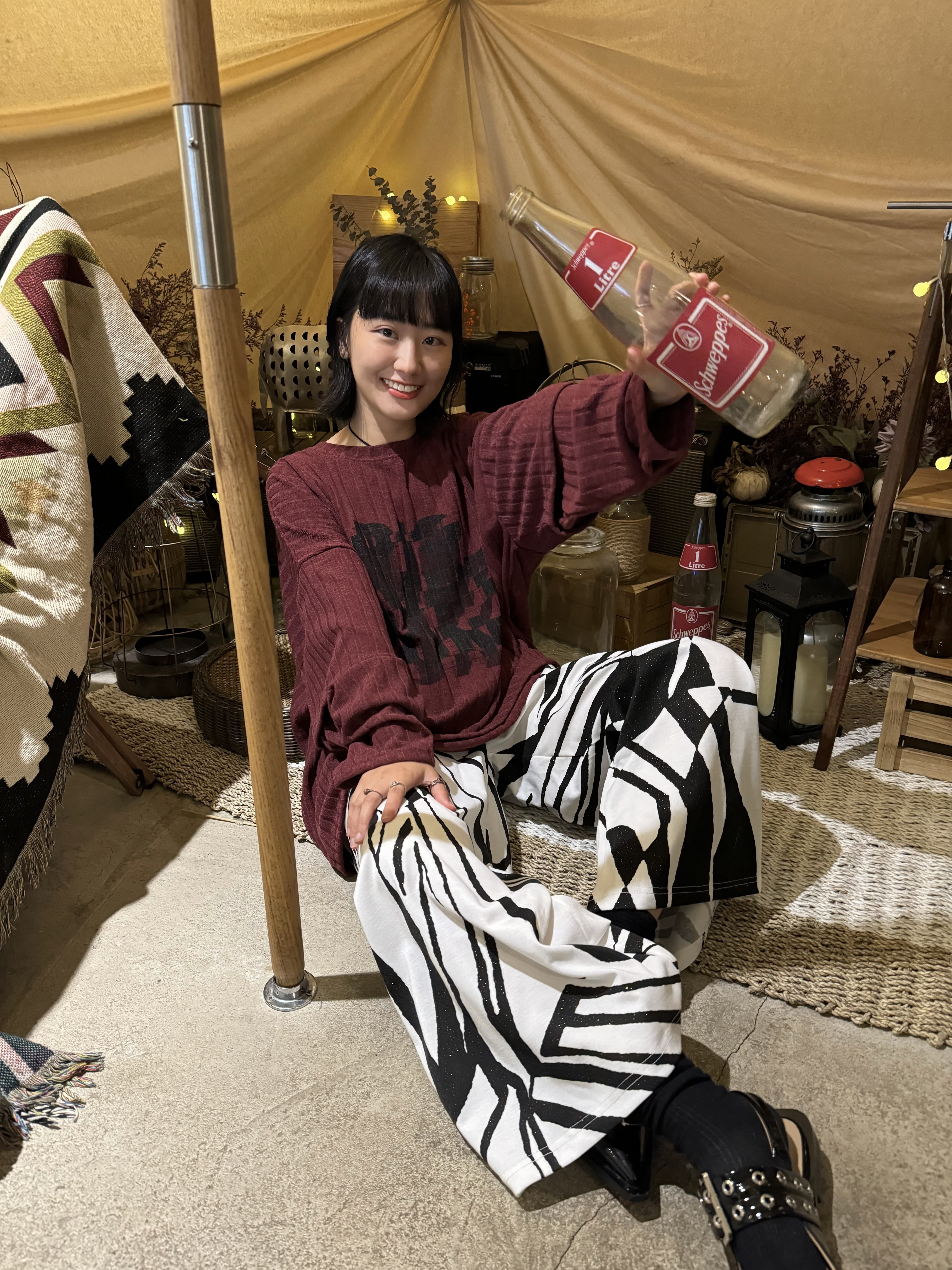 粗間直紋oversize T