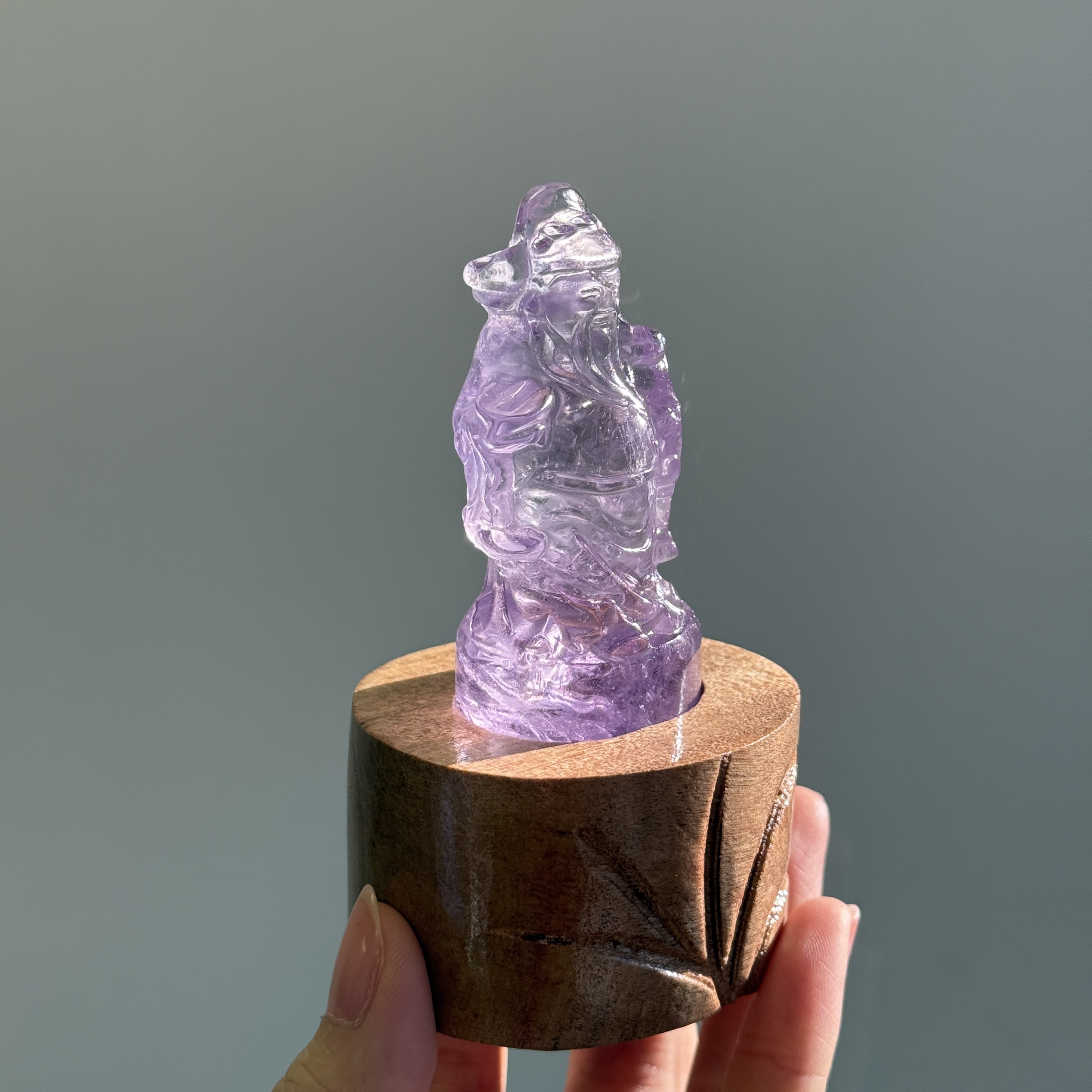 紫水晶財神 WQ1563