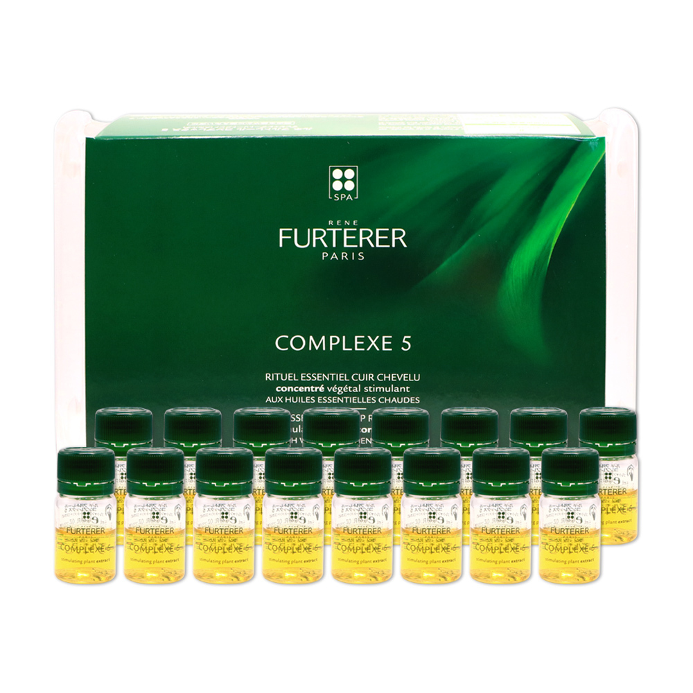René Furterer萊法耶 COMPLEXE 5 RF 頭皮養護5號精油 5ml*16支 (盒裝/公司貨)