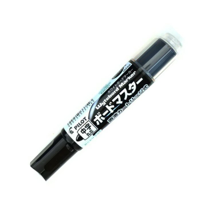 百樂-黑色可換卡水中字白板筆 WMBM-12L