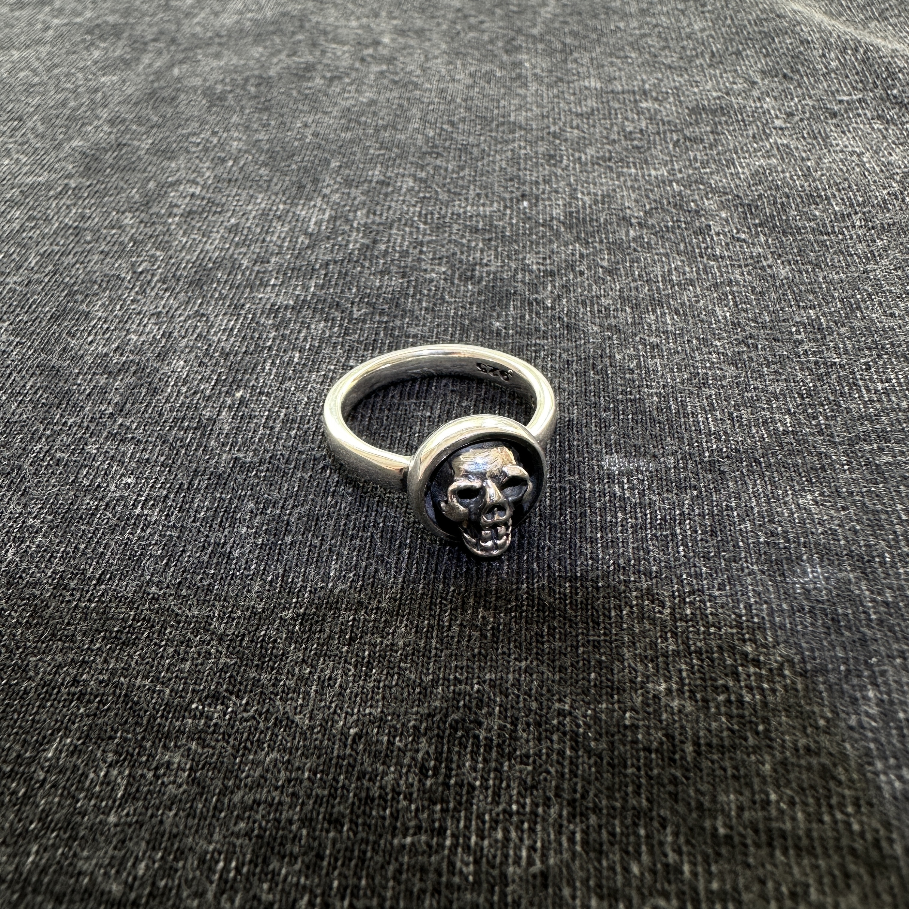 Skull Gumball Ring US 7.5