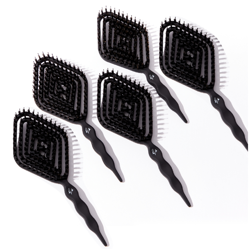 3D彈力鬃毛按摩梳