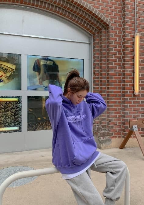 ᴴᴼᵀ ▸▸店長推薦◃◃ 秋冬新款/卡通連帽刷毛大學t  MANIFEST正韓🇰🇷