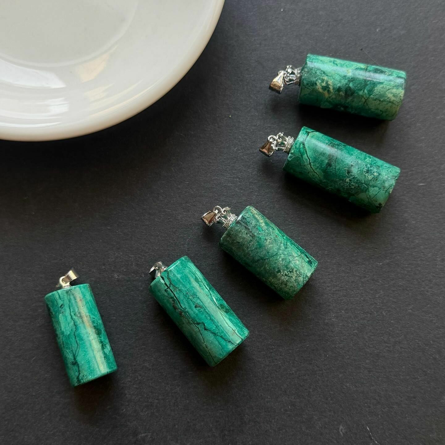 [原石] 綠碧玉 吊墜