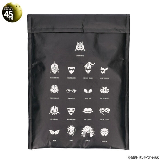 240112 Pbandai 預訂 2026/2月 ガンダムシリーズ　45周年記念　マスク大集合アイテム　マルチケース