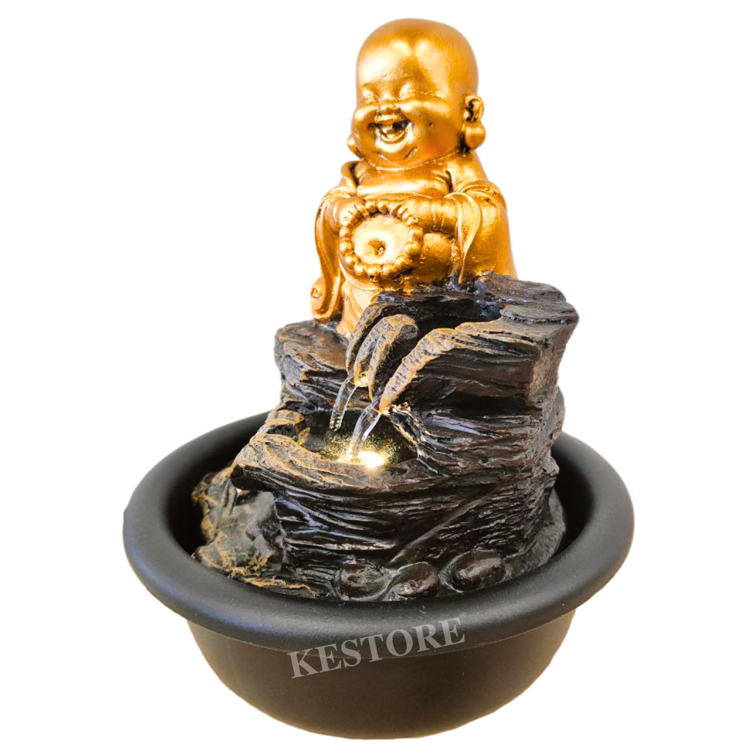 Indoor Laughing Buddha Water Fountain Code 4769