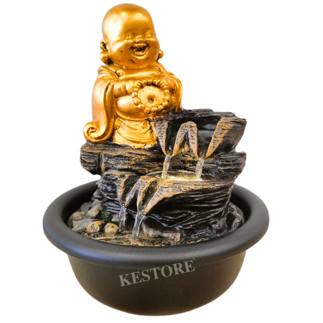 Indoor Laughing Buddha Water Fountain Code 4769