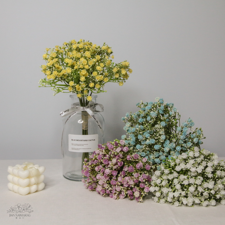 人造花 手扎滿天星 4色