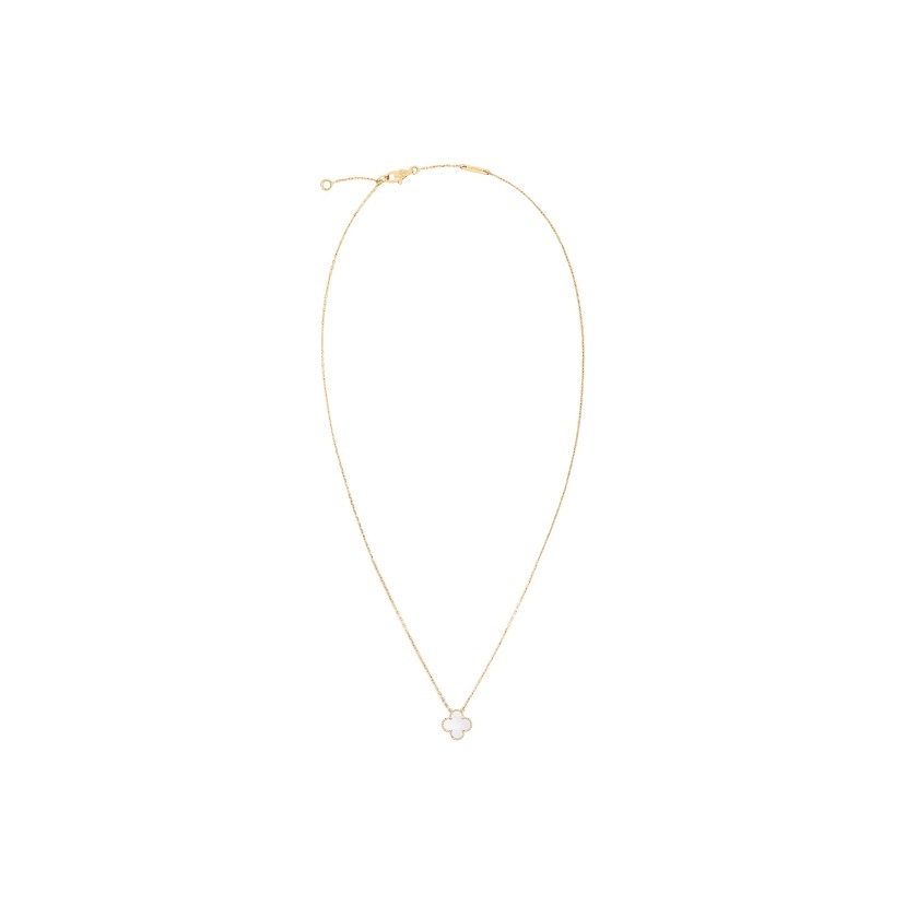 VAN CLEEF & ARPELS VCA Vintage Alhambra吊墜18K黃金, 珍珠母貝