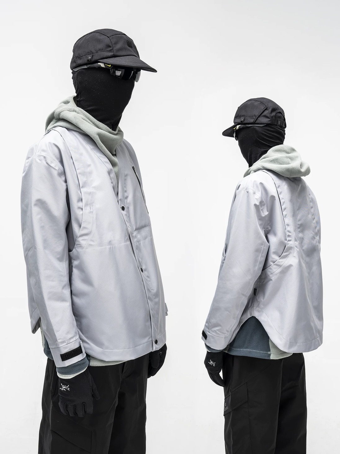 WHYWORKS 24AW【六代】機能道袍先鋒中式夾克無縫壓膠三西裝外套