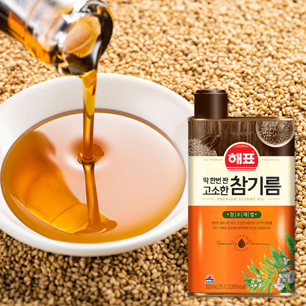 韓國 SAJO 芝麻油 350ml