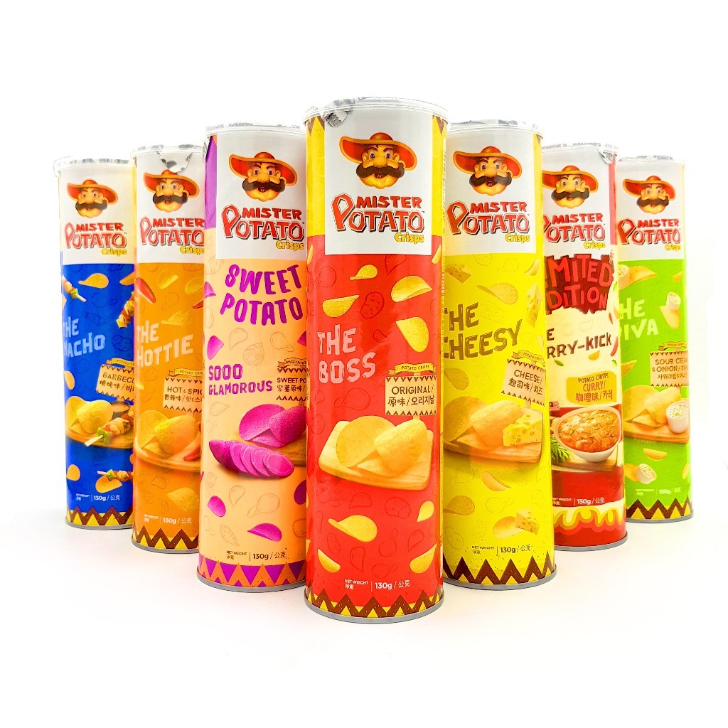 馬來西亞 薯片先生 100g 全系列