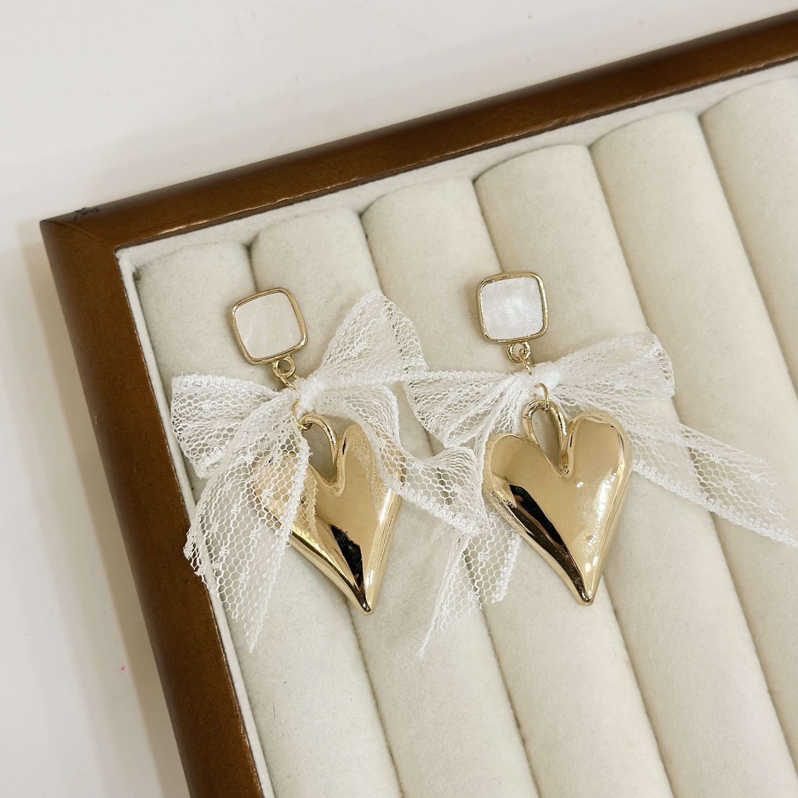 R58貝殼蝴蝶結愛心垂吊