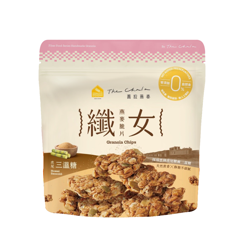 The Chala -  纖女燕麥脆片-虎尾三溫糖 100g